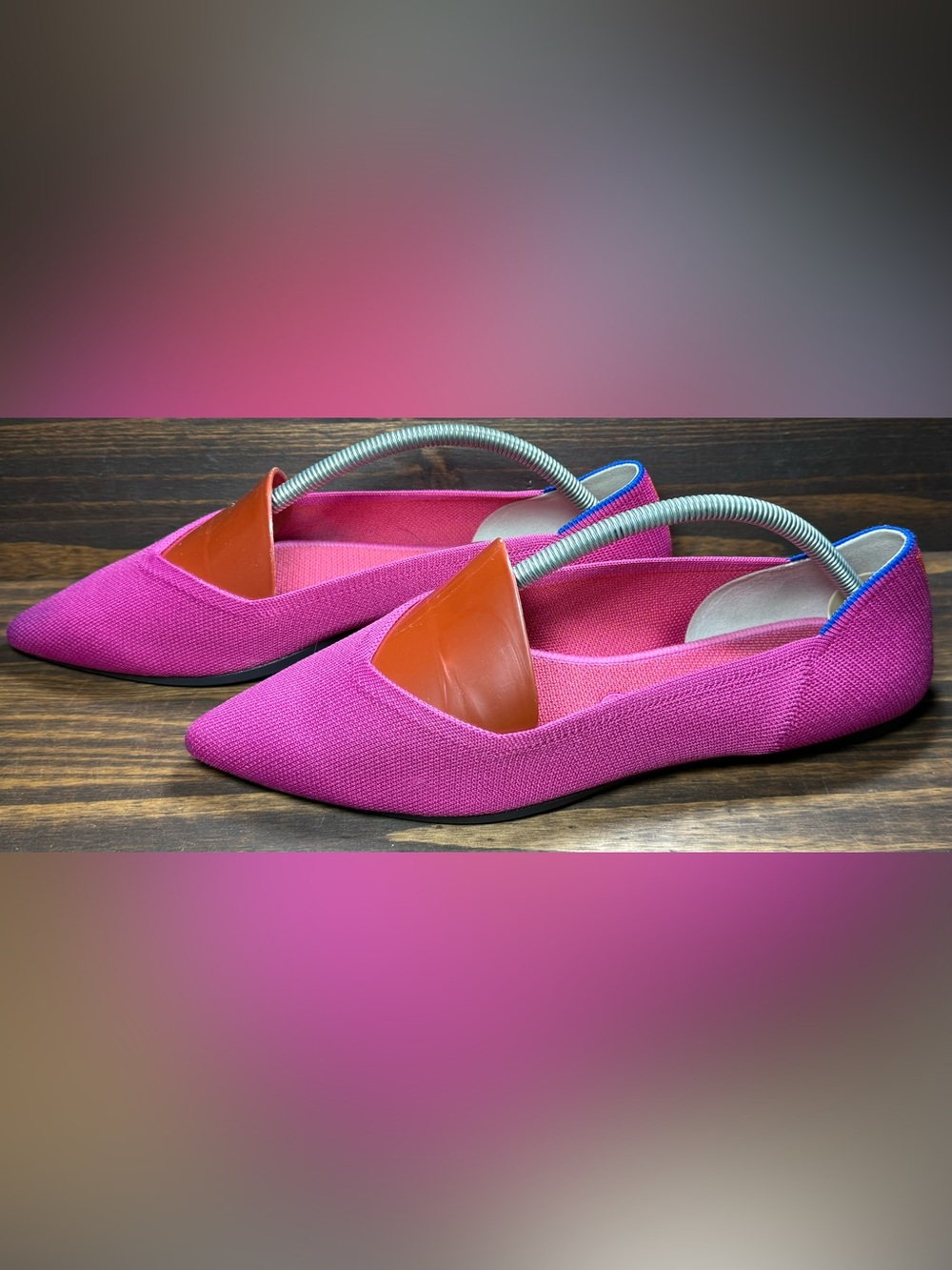 Rothy’s The Point Women’s Size 11.5 Shoes Dragonfruit Slip On Loafer
